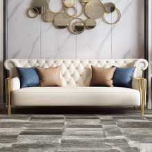 Load image into Gallery viewer, Glamour chesterfield 3 set sofa