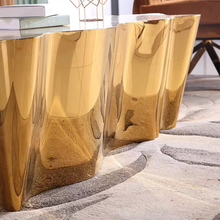 Load image into Gallery viewer, High end Nordic Abstract Gold wood