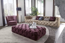 Load image into Gallery viewer, Modern Chesterfield Upholstered Velvet Designer Sofa