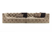 Load image into Gallery viewer, Modern Chesterfield Upholstered Velvet Designer Sofa