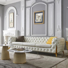 Load image into Gallery viewer, Luxury Italian Designer Button Upholstered Sofa