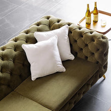 Load image into Gallery viewer, Luxury Italian Designer Button Upholstered Sofa