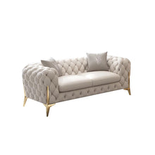 Load image into Gallery viewer, Luxury Italian Designer Button Upholstered Sofa