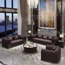 Load image into Gallery viewer, Luxury Italian design sofa set