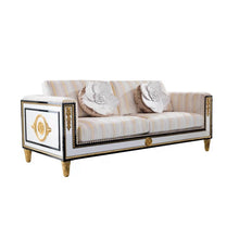 Load image into Gallery viewer, Classic Royal Blue Velvet Upholstered Sofa