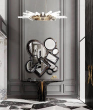 Load image into Gallery viewer, Black Art Deco statement console table