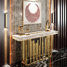 Load image into Gallery viewer, Luxury High end Marble Console Table