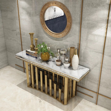 Load image into Gallery viewer, Luxury High end Marble Console Table