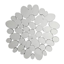 Load image into Gallery viewer, Glamour Mirrored Pebble Shaped Console Table