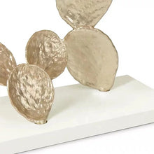 Load image into Gallery viewer, High End Contemporary Italian Gold Plated leaf Console Table