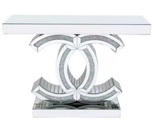 Load image into Gallery viewer, Glamour Designer Mirrored Console Table