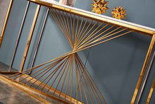 Load image into Gallery viewer, Glamoureax Collection Contemporary Glossy Gold Console Table