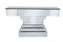 Load image into Gallery viewer, Glamour Designer Mirrored Console Table