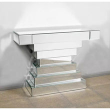Load image into Gallery viewer, Glamour Designer Mirrored Console Table