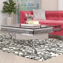 Load image into Gallery viewer, classic 3-tier crushed mirrored coffee table