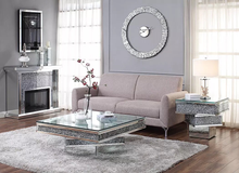 Load image into Gallery viewer, classic 3-tier crushed mirrored coffee table