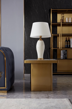 Load image into Gallery viewer, Luxury Brushed Gold End Table
