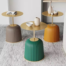 Load image into Gallery viewer, Modern Leather Base End Table