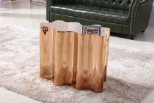 Load image into Gallery viewer, High end Nordic Abstract Rose Gold wood