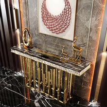 Load image into Gallery viewer, Luxury High end Marble Console Table