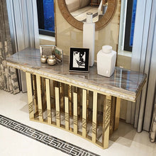Load image into Gallery viewer, Luxury High end Marble Console Table