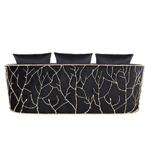 Load image into Gallery viewer, Luxury steel back sofa