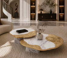 Load image into Gallery viewer, The Aurelia Sculptural Coffee Table Set.
