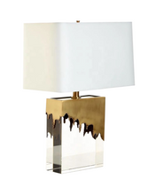 Load image into Gallery viewer, Luxurious Dubai  gold crystal  table lamp
