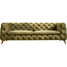 Load image into Gallery viewer, Luxury Italian Designer Button Upholstered Sofa
