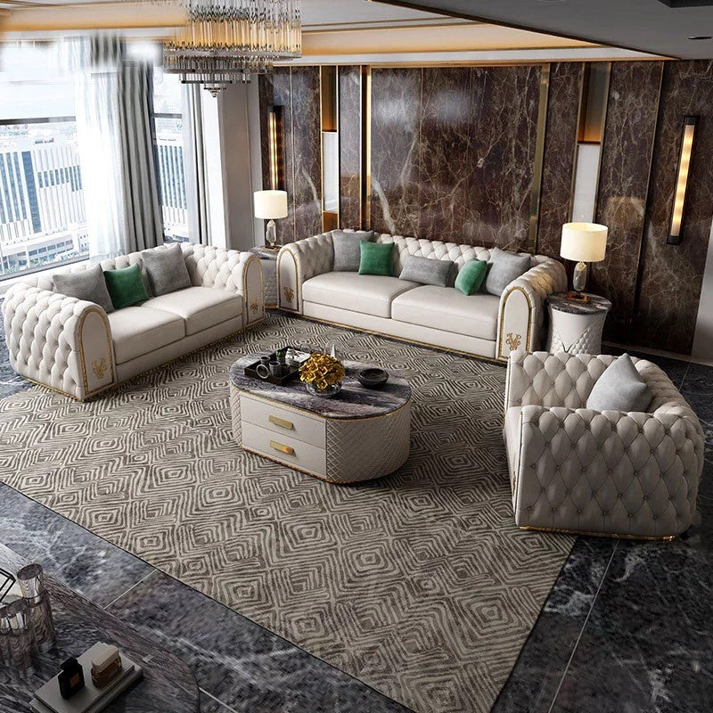 Luxury Italian design sofa set