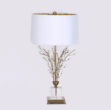 Load image into Gallery viewer, Crystal tree branch designer table lamp
