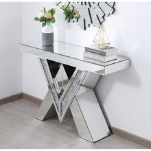 Load image into Gallery viewer, Glamour Mirrored Console Table
