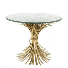 Load image into Gallery viewer, Glamoureax Collection Contemporary Gold end Table
