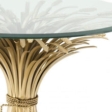 Load image into Gallery viewer, Glamoureax Collection Contemporary Gold end Table
