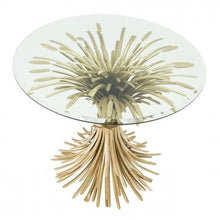 Load image into Gallery viewer, Glamoureax Collection Contemporary Gold end Table
