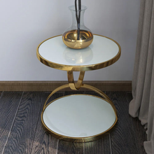 Load image into Gallery viewer, High End marble Ring Side Table
