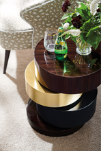 Load image into Gallery viewer, Geometric 4-tier Modern Fashion Round End Table
