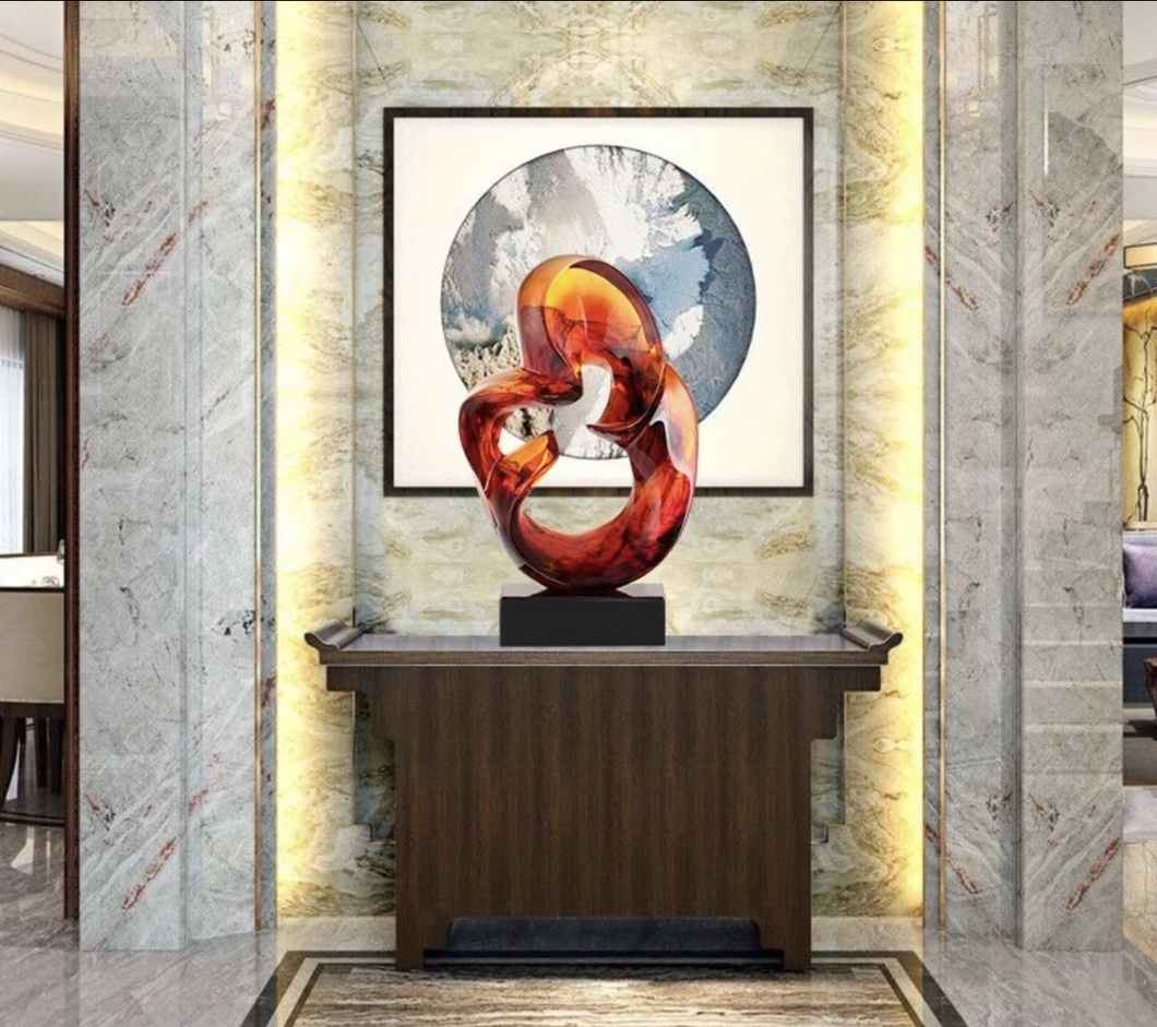 Customized Hotel/ Home acrylic decor, Abstract Arts Sculpture