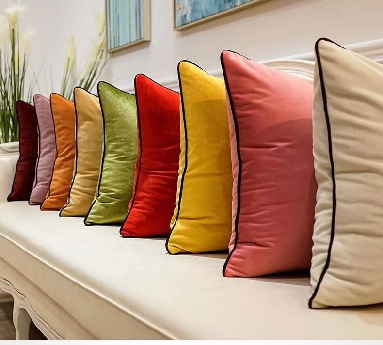 Modern luxury pillow collection